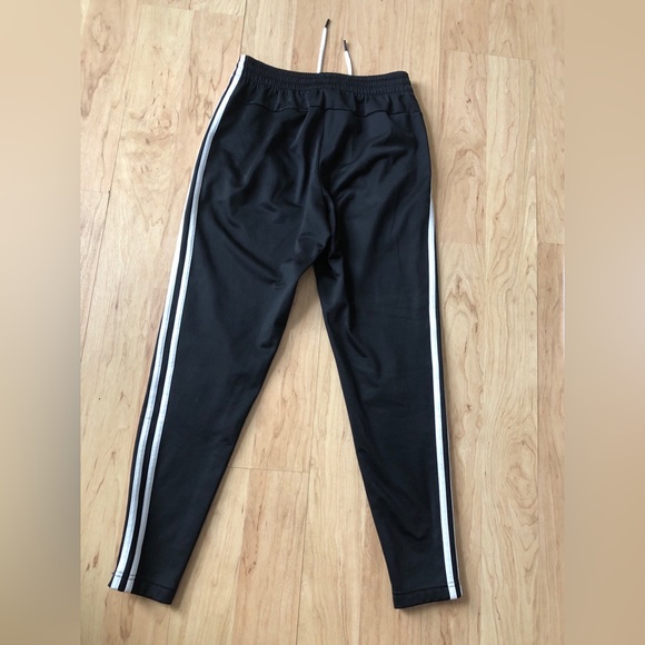 Adidas black 3 stripes pants sweatpants size XS - Picture 3 of 5